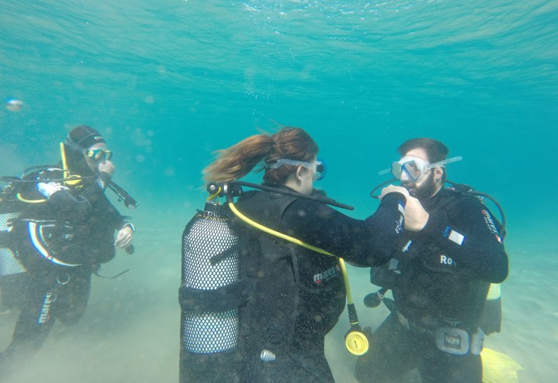 Baptême de plongée sous-marine