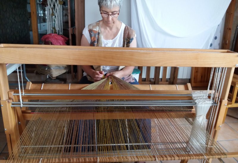 Visita guiada al taller artesà tèxtil